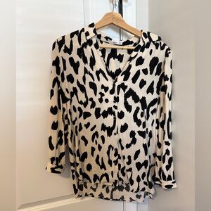 MANGO Leopard Print Women's Top